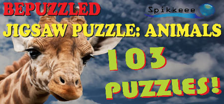 Bepuzzled Jigsaw Puzzle: Animals 103 Puzzles banner