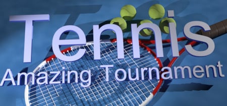 Tennis. Amazing tournament banner