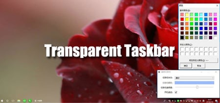 Transparent Taskbar banner