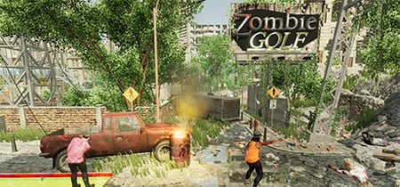 Zombie Golf banner