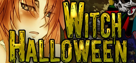 Witch Halloween banner