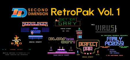 Second Dimension RetroPak Vol. 1 banner