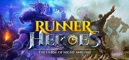 RUNNER HEROES: The curse of night and day banner