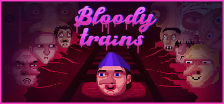 Bloody trains banner