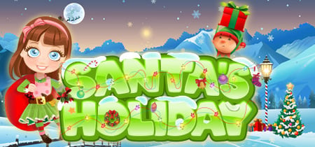 Santa's Holiday banner