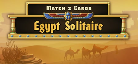 Egypt Solitaire. Match 2 Cards banner