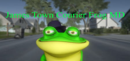 James Town Courier Frog MD banner