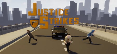 Justice Strikes banner