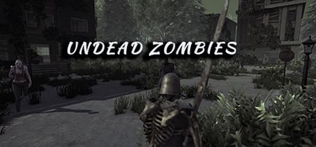 Undead zombies banner