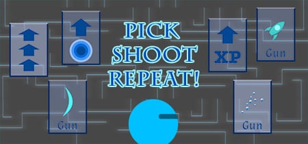 Pick, shoot, repeat! banner