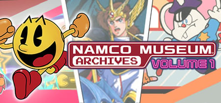 NAMCO MUSEUM ARCHIVES Vol 1 banner