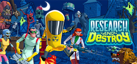 RESEARCH and DESTROY banner