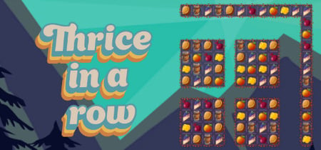 Thrice in a row banner