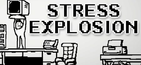 Stress explosion banner