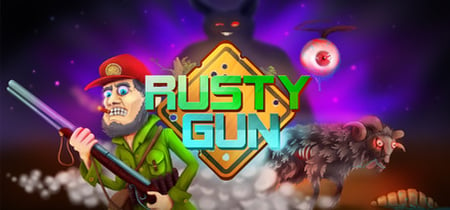 Rusty gun banner