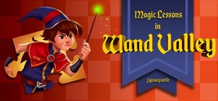 Magic Lessons in Wand Valley - a jigsaw puzzle tale banner