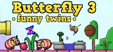 Butterfly 3. Funny Twins. banner