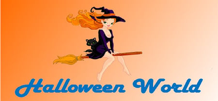 Halloween world banner
