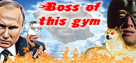 Boss of this gym banner