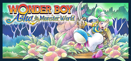 Wonder Boy: Asha in monster world banner