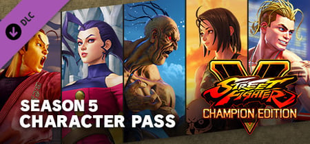 Street Fighter V - Season 5 Character Pass banner