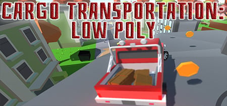 Cargo Transportation: Low Poly  banner