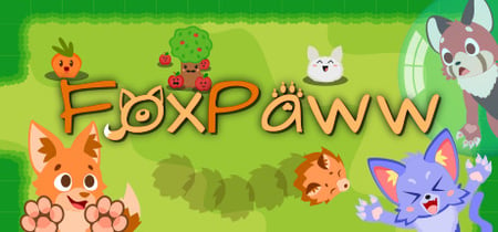 FoxPaww: a furry breakout-lite adventure banner