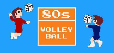80s Volleyball banner