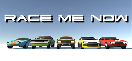 Race me now banner