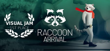 Raccoon Arrival banner