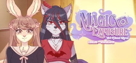 Magic Exposure – Yuri Visual Novel banner