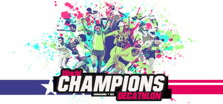 World CHAMPIONS: Decathlon banner