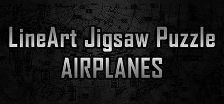 LineArt Jigsaw Puzzle - Airplanes banner