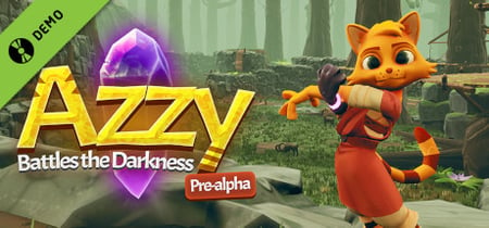 Azzy Battles the Darkness Demo banner
