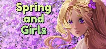 Spring and Girls banner