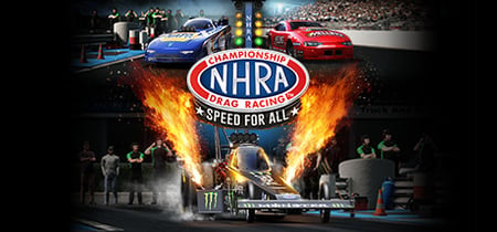 NHRA Championship Drag Racing: Speed For All banner