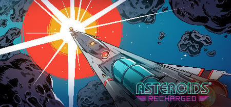 Asteroids: Recharged banner