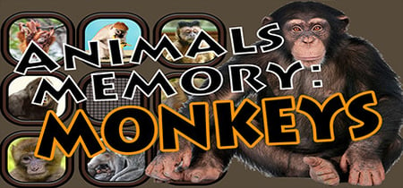 Animals Memory: Monkeys banner