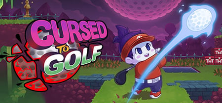 Cursed to Golf banner