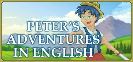 Peter's Adventures in English [Learn English] banner