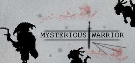 Mysterious warrior banner