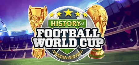 History of Football World Cup banner