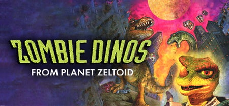 Zombie Dinos from Planet Zeltoid banner