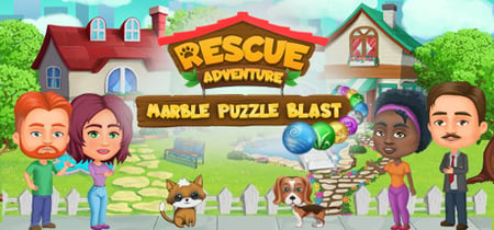 Marble Puzzle Blast - Rescue Adventure banner