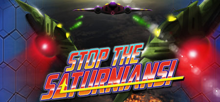 Stop the Saturnians! banner