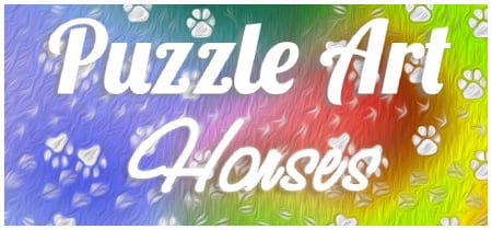 Puzzle Art: Horses banner