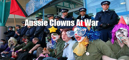 Aussie Clowns At War banner