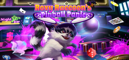 Roxy Raccoon's Pinball Panic banner