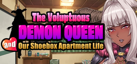The Voluptuous DEMON QUEEN and our Shoebox Apartment Life banner