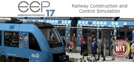 EEP 17 Rail- / Railway Construction and Train Simulation Game banner